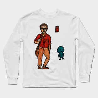 Her, spike jonze, Joaquin phoenox Long Sleeve T-Shirt